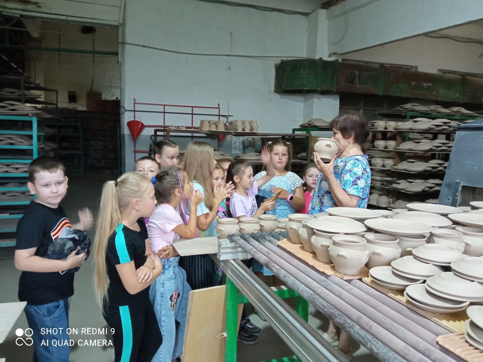 В гостях у Борисовской фабрики художественной керамики.